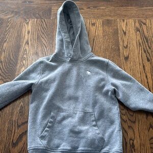 Boys Abercrombie gray hoodie